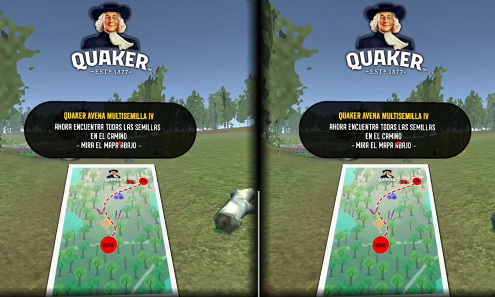 Game de realidade virtual Quaker